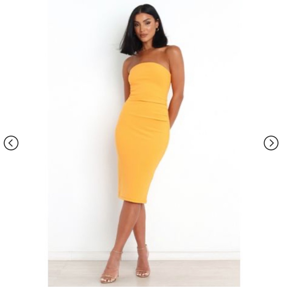 Petal and pup WHITEHAVEN DRESS - ORANGE size 4